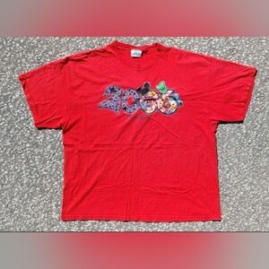 Y2K 2006 Disneyland Resorts Large 2006 Spellout Disney Print T-Shirt Size (2XL)